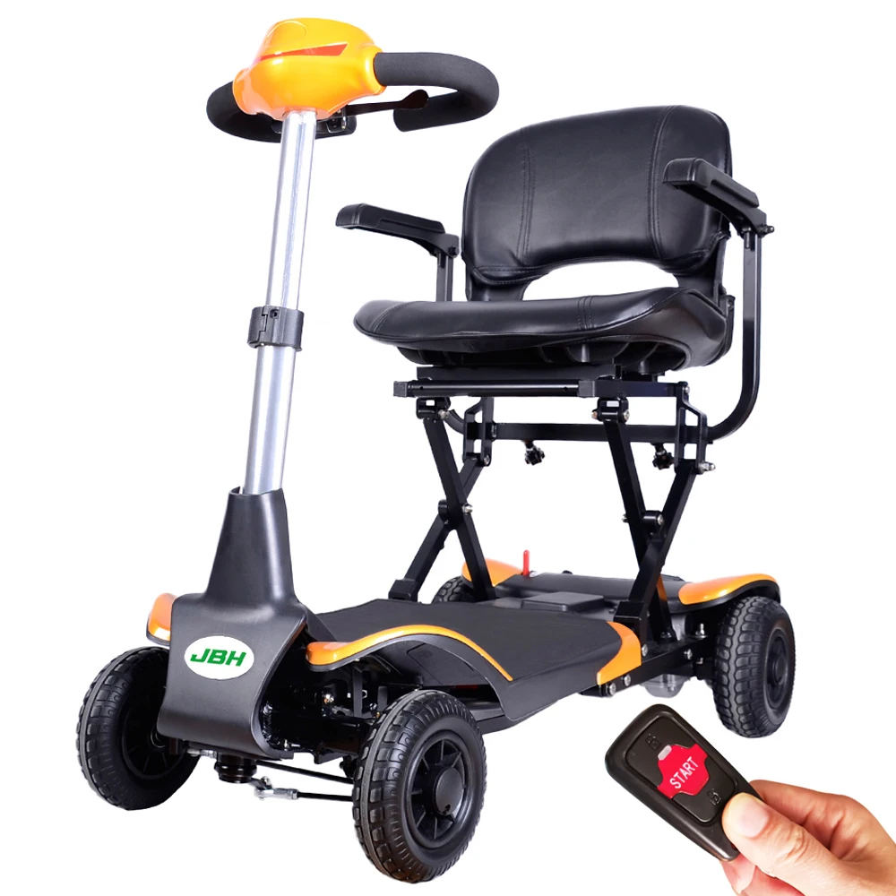 

Hot Sale Mobility 4 Wheel Electric Scooter for Elderly Electronic CE Unisex Adjustable Wheelchairs 24V / 270W 10ah