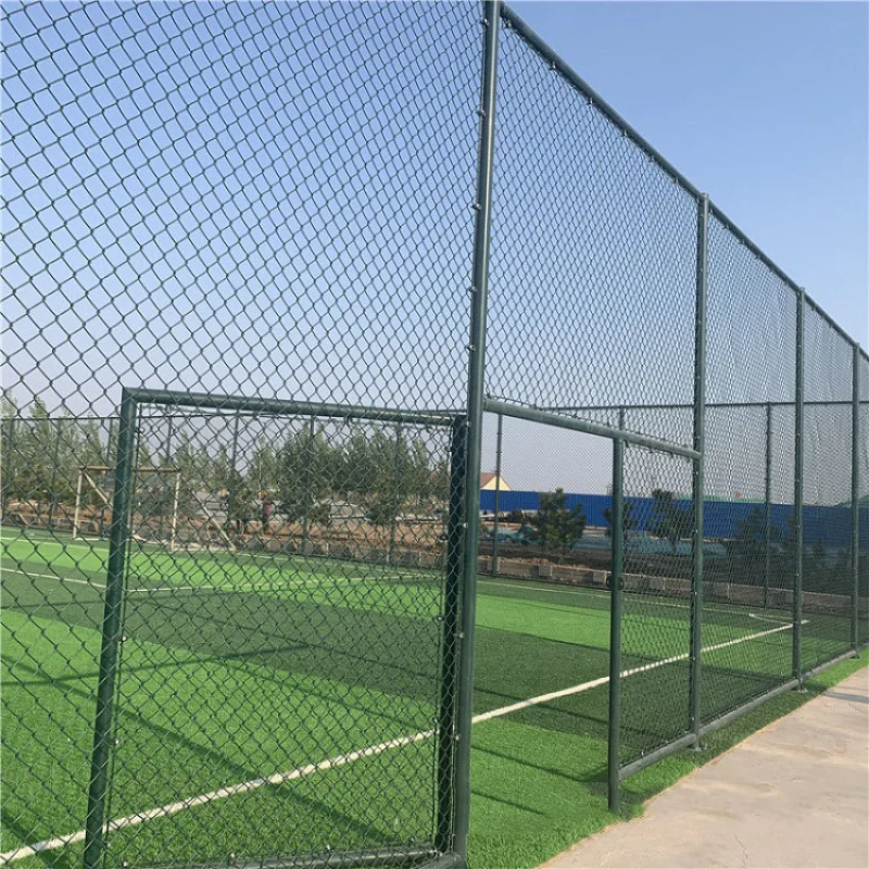 custom.Factory Price Excellent Quality Chain Link Fence Sports Stadium Fence Net Pvc Fence