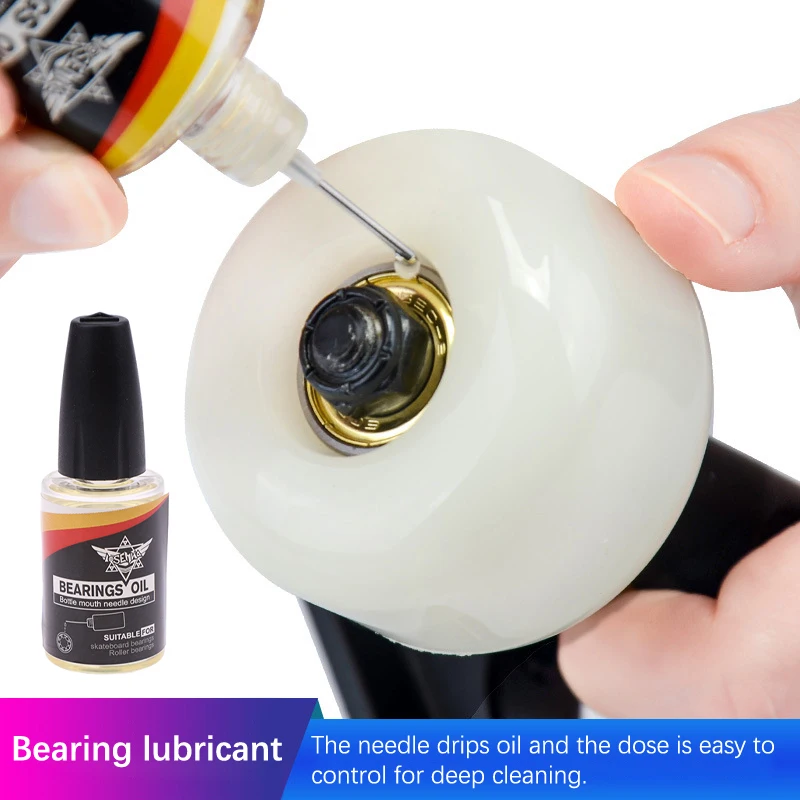 

1 Bottle Skateboard Bearings Lubricant Repair Oil 20ml Lubricant Bearing Lubricating Oil For Roller Skate Drift Board