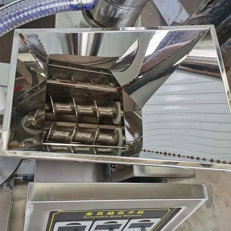 Máquina para hacer bollos rellenos al vapor, automática, comercial, Sambosa Siao, Long Pao Siopao, con capacidad de 3000 unidades/H
