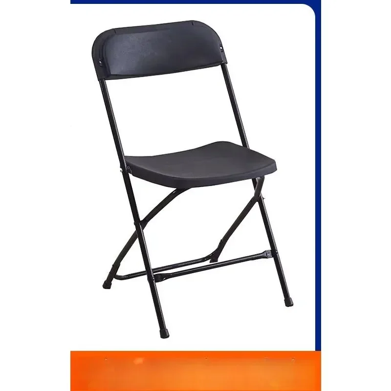 Folding Chair Backrest Influencer Photo Prop Office Plastic Outdoor Dorm Lounge Chair Dinning Chair Portable Backrest Chair