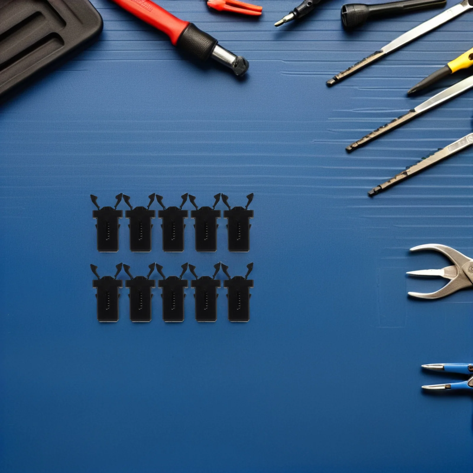 

10pcs Press For Trash Replacement Buckles Plastic Garbage Can Push-Buttons Waste Bin Pressing Lock Household Trash Can