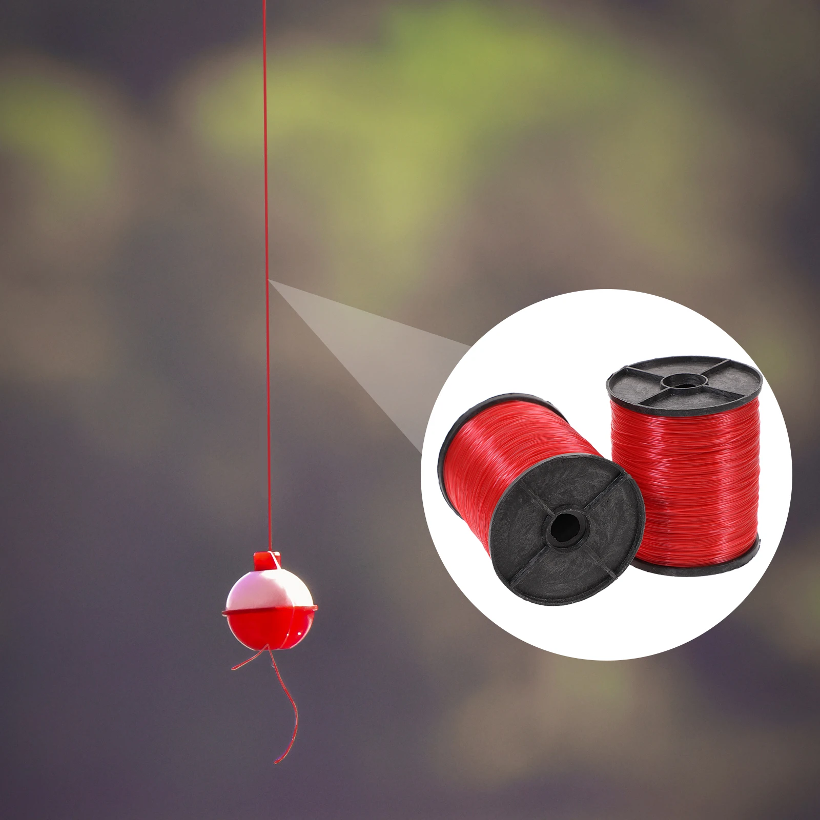 

Invisible Hanging Wire 2 Rolls Clear Fishing Line Decoration Transparent Picture Frames Garland Balloon Nylon Cord Strong