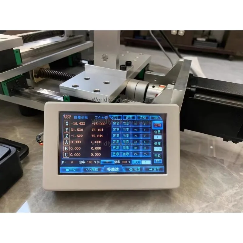 Home Mini CNC مخرطة متعددة الوظائف دليل الجمعية الدقة تحول طحن الحفر التكامل محرك معزز آلة أداة #4