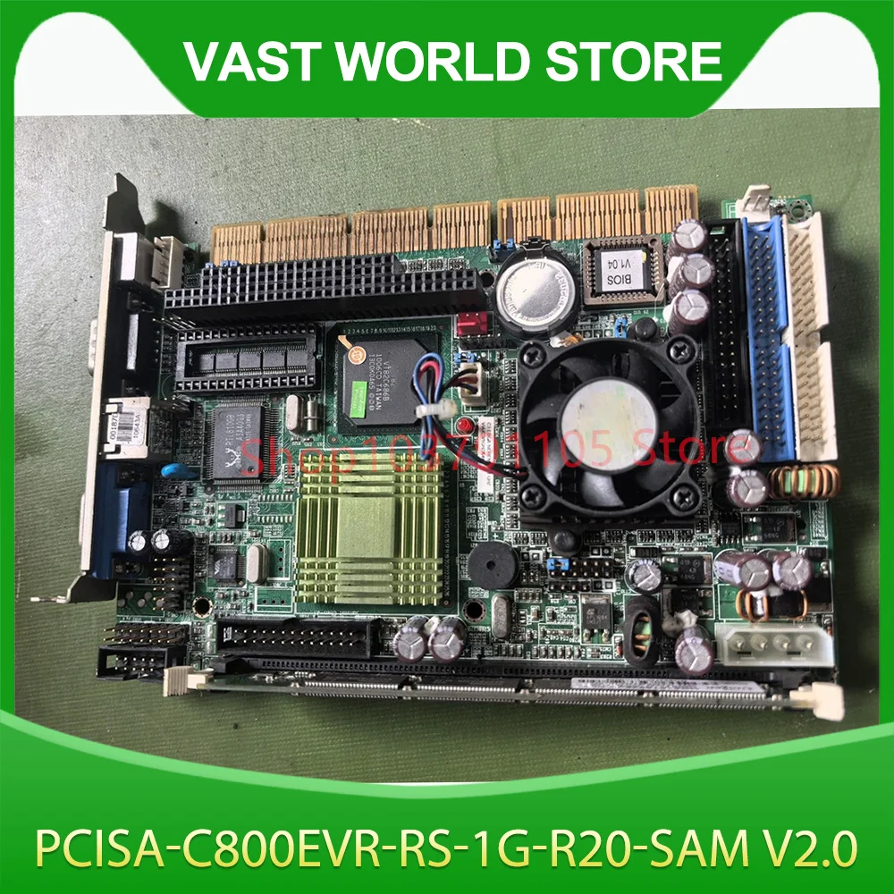 Industrial computer board PCISA-C800EVR-RS-1G-R20-SAM V2.0