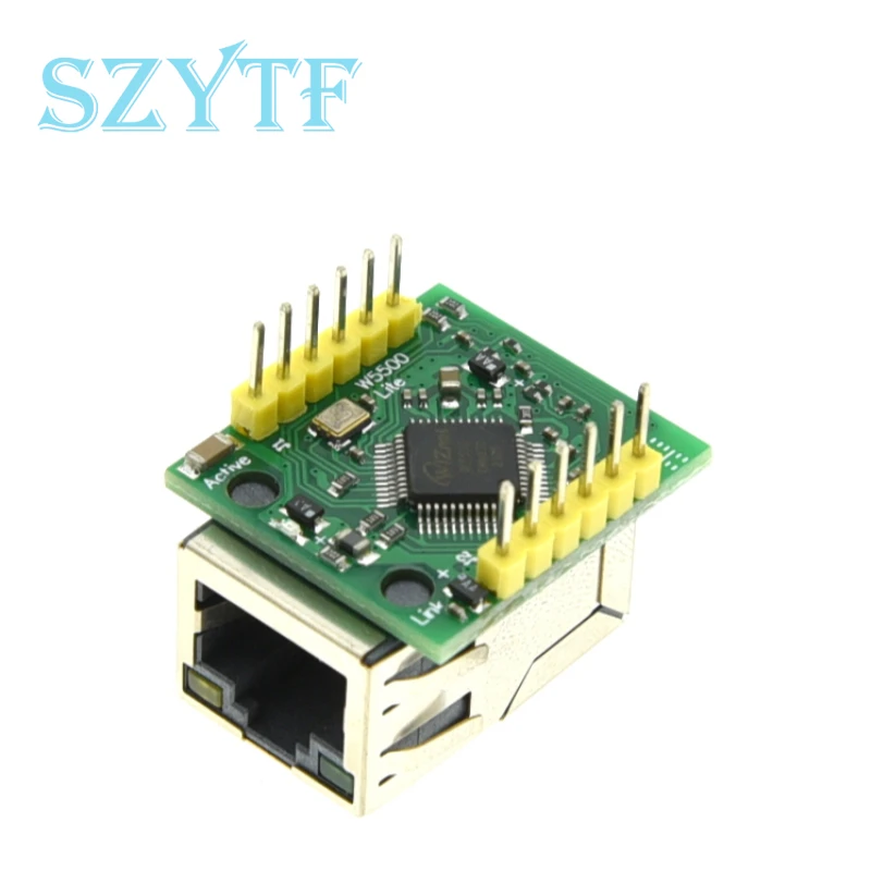 1PCS W5500 Module TCP/IP Ethernet Module Compatible with WIZ820io Network Interface RC5 IoT for Arduino