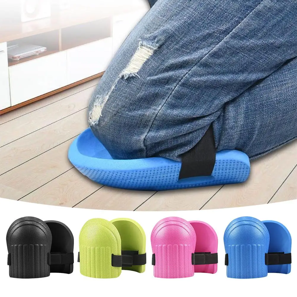 1Pair EVA Foam Knee Pad Protective Exercise Soft Padding Home&outdoor Safety Self Protection Sport Kneepad For Yoga