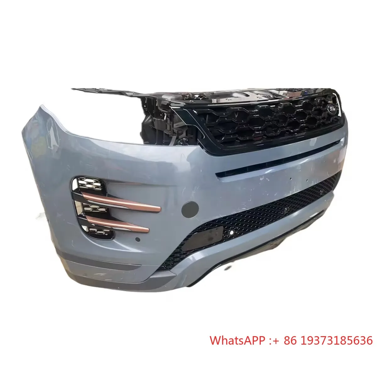 For 2019-Land Rover Evoque  Original Used Nose Cut Bumper Grille Radiator Headlight Assembly