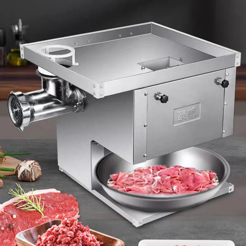 

Meat Cutter Machine Stainless Steel Meat Slicer And Grinder Machine High-Power Meat Slicing Filling And Mincing Machine 220V