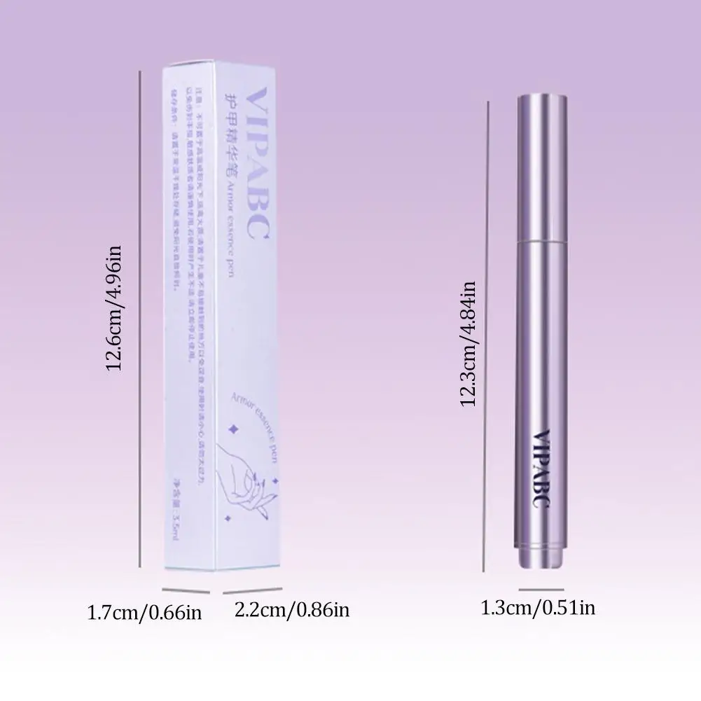 Olejek do skórek w pisaku na zapobieganie odrostom i wzmacnianie paznokci, nawilżająca pielęgnacja paznokci, przenośny pisak do naprawy suchej skórek.