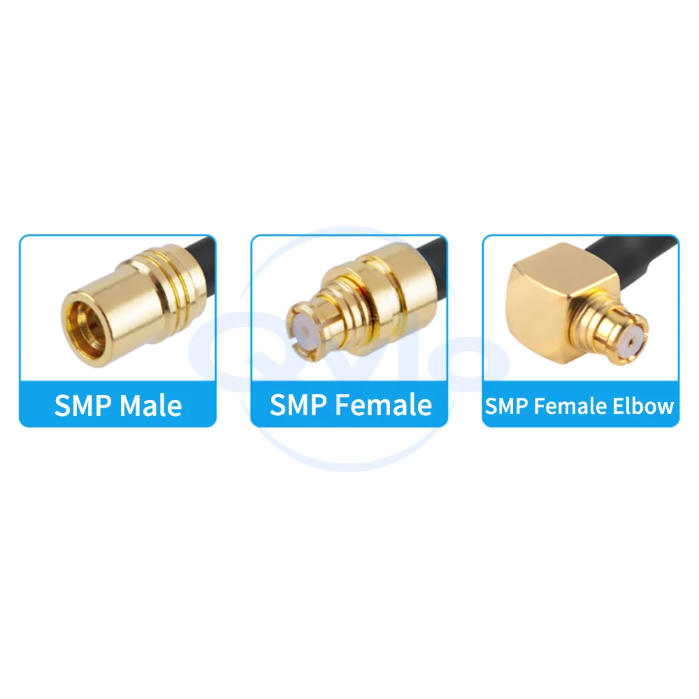 SMP Connector Extension Cable Adapter GOP Cable Male to Female SFT50-2 Semi-Rigid Wire 0-18G (1 pcs)