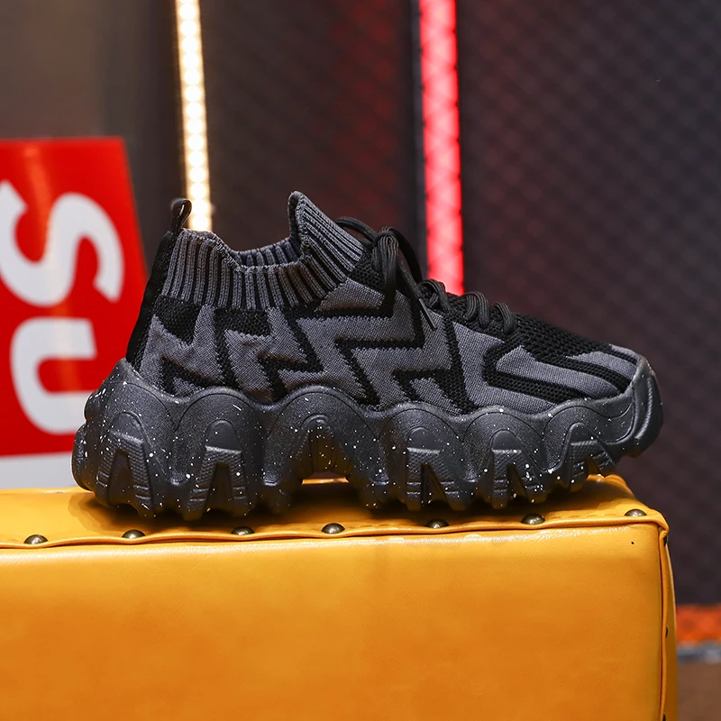 

Женские кроссовки на платформе со шнуровкой, сетчатая обувь, универсальная модная легкая дышащая удобная уличная прогулочная обувь