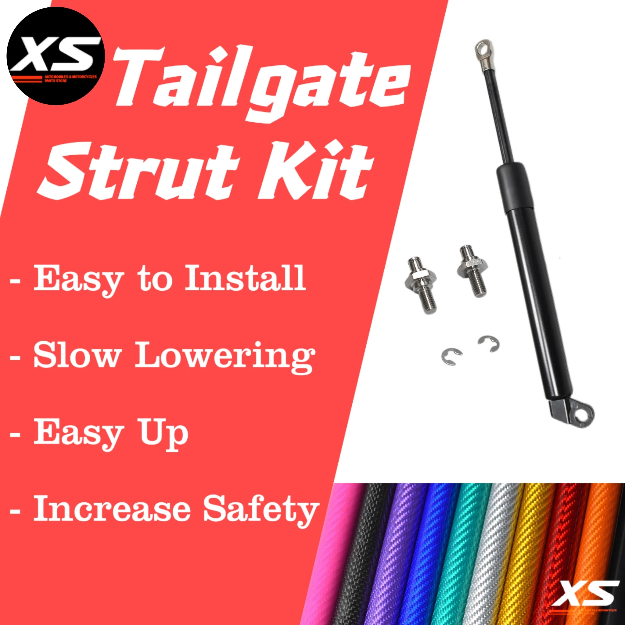 

1PC Tailgate Right Side Shock Assist For Maxus T90 2021 2022 2023 2024 Pickup Slow Down Gas Strut Lift Support Spring Damper