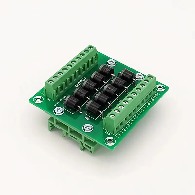 Diode Protection Terminal Block 6A10 6A/1000V Diode Terminal Block.