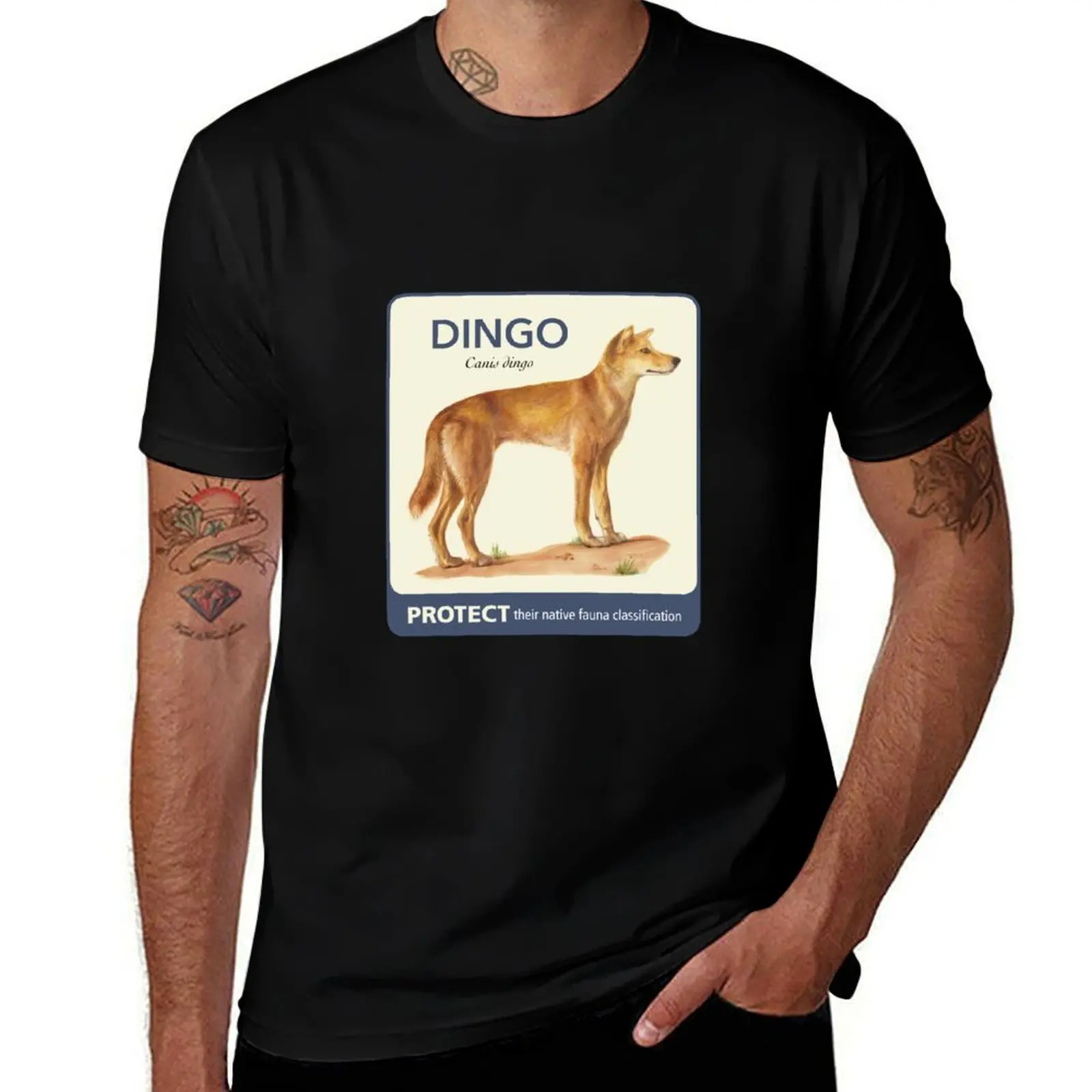 Protect Australian Dingo T-Shirt High Quality Durable T-Shirt