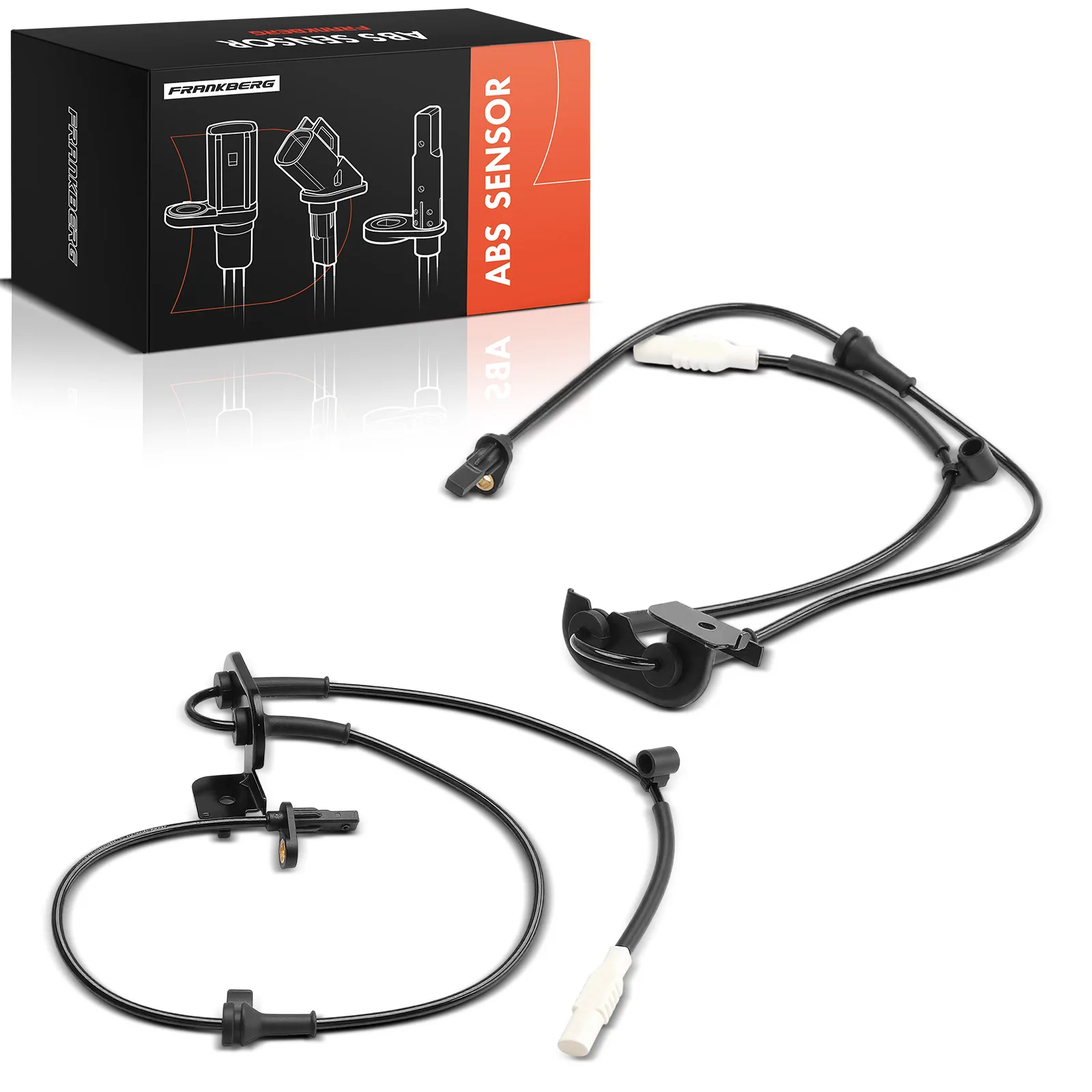Frankberg 2x ABS Sensor Wielsnelheidssensor Vooras Links Rechts voor Hyundai Ioniq 5 AWD Bj vanaf 2022 58940 GI200 58930 GI200