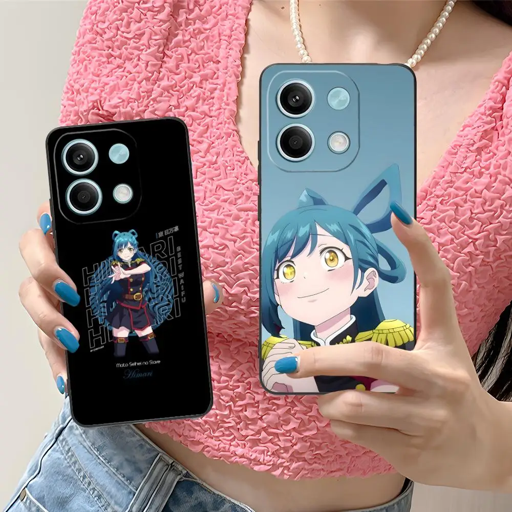حافظة هاتف Mato seihei no slave Himari لهاتف Xiaomi Redmi 14 13 12 A5 3 2 1 C Plus 4G 5G غطاء مطبوع ملون فاخر جدًا #1