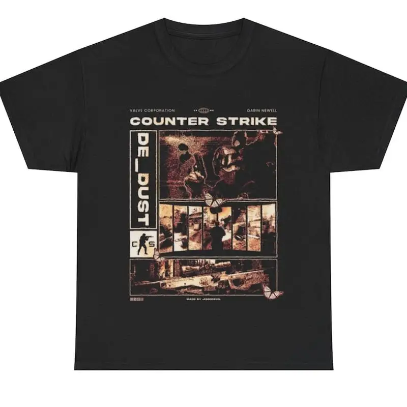 Retro Y2K Counter Strike Gaming T-Shirt