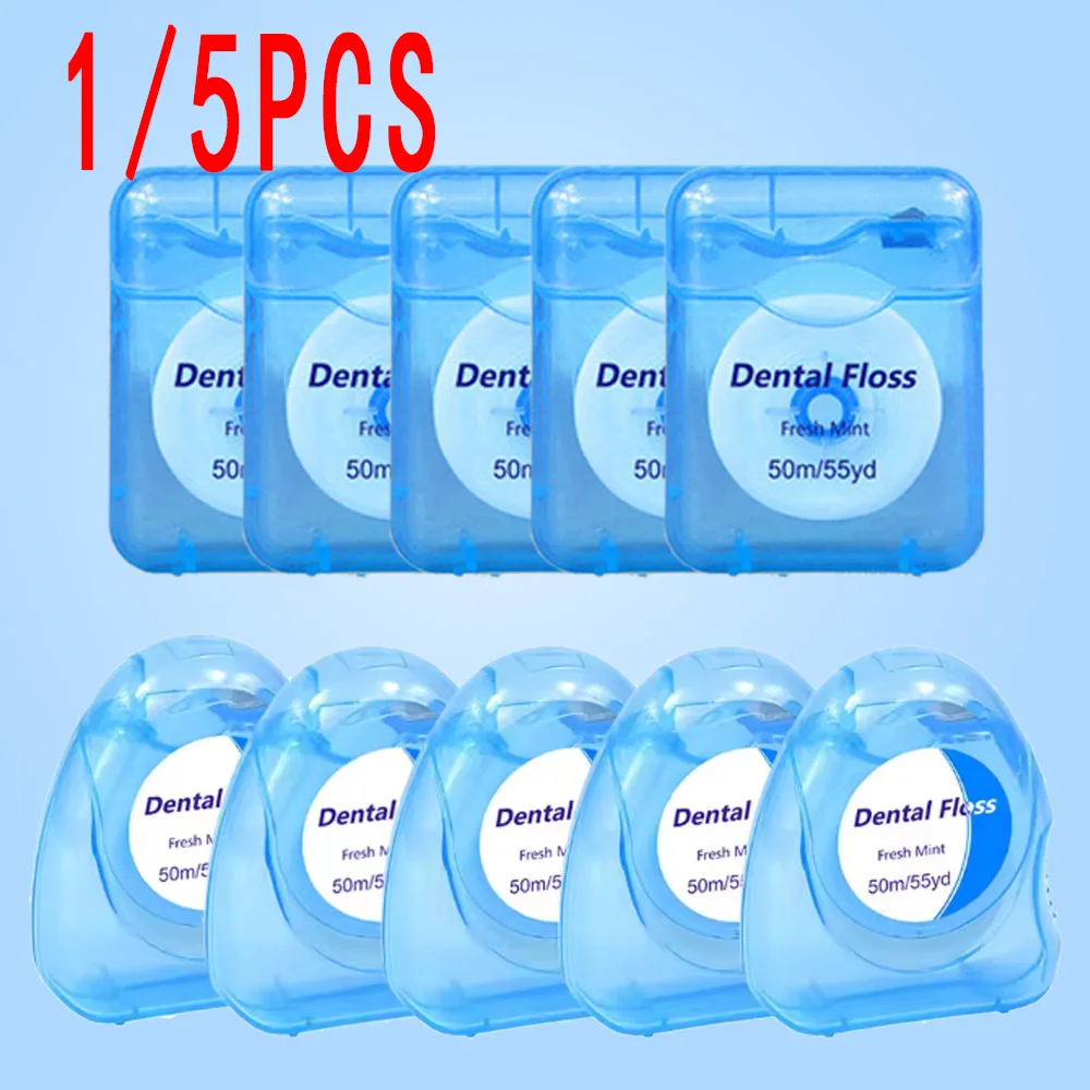 

Professional Grade Mint Dental Floss Ultra Clean Plaque Remover Shred Proof Smooth and Easy to Use for Teeth Care