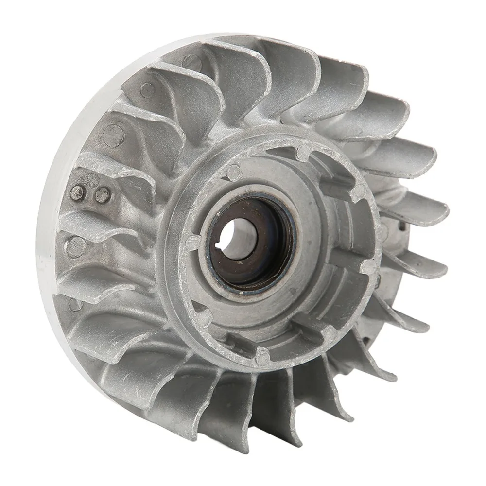 Aluminium Alloy Chain Saw Flywheel Compact Easy to Install Replacement Flywheel Grey for STIHL 066 MS660 MS650 MS 650 660