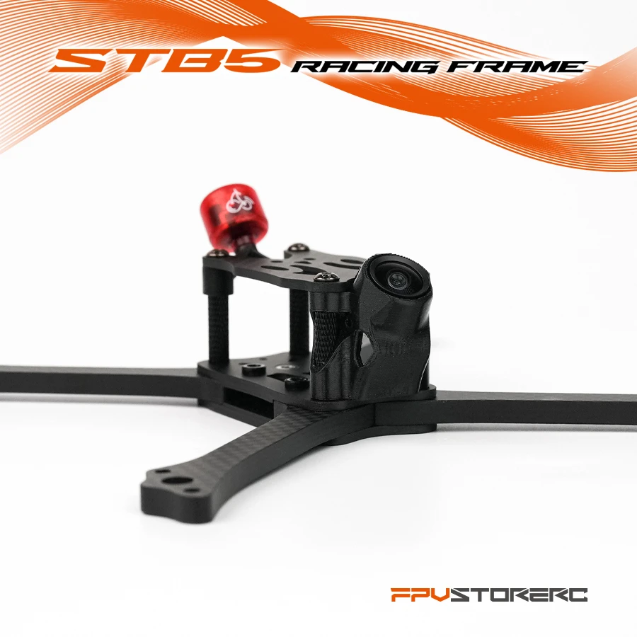 

FPVStoreRC STB5 5 Inch FPV Racing Frame Carbon Fiber DIY FPV Drone Racing Frame Parts