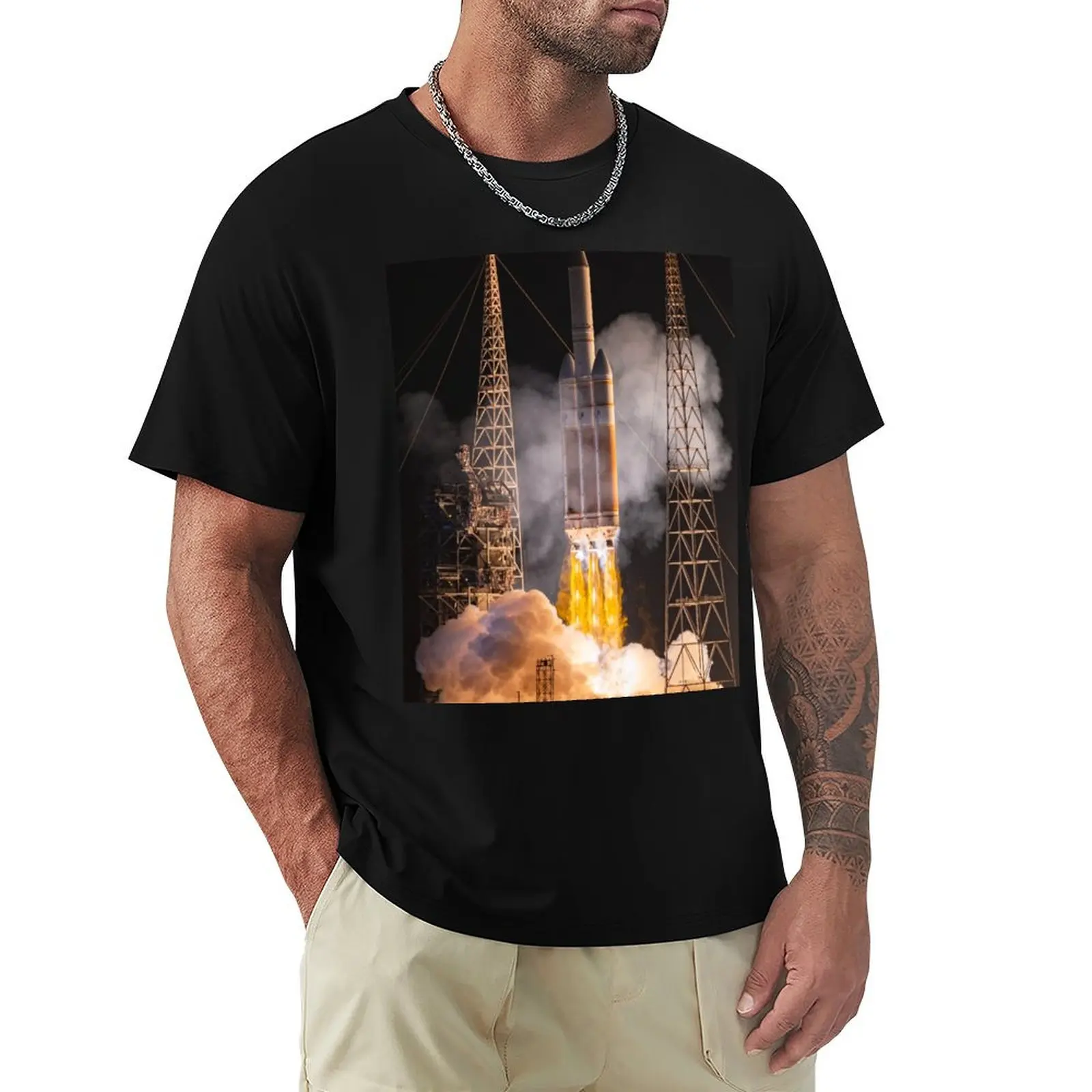 NROL-44 Launch T-Shirt Breathable Lightweight Summer Top