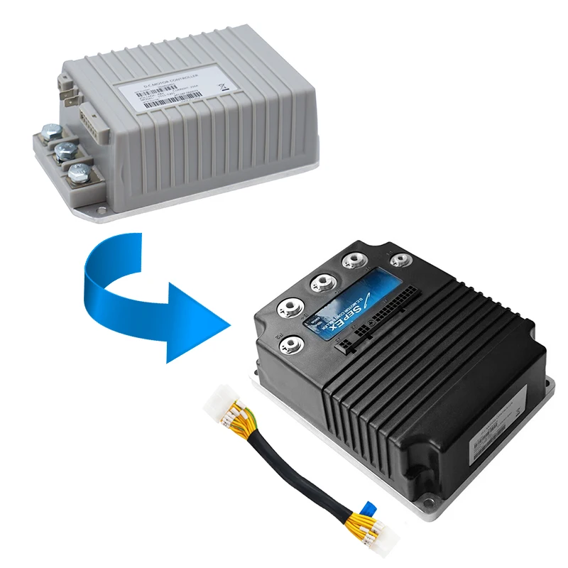 

Motor Controller 48V 500A for Curtis 1268 to Club Car Precedent 1515 Controller Replace 1510-5201 1510A-5251