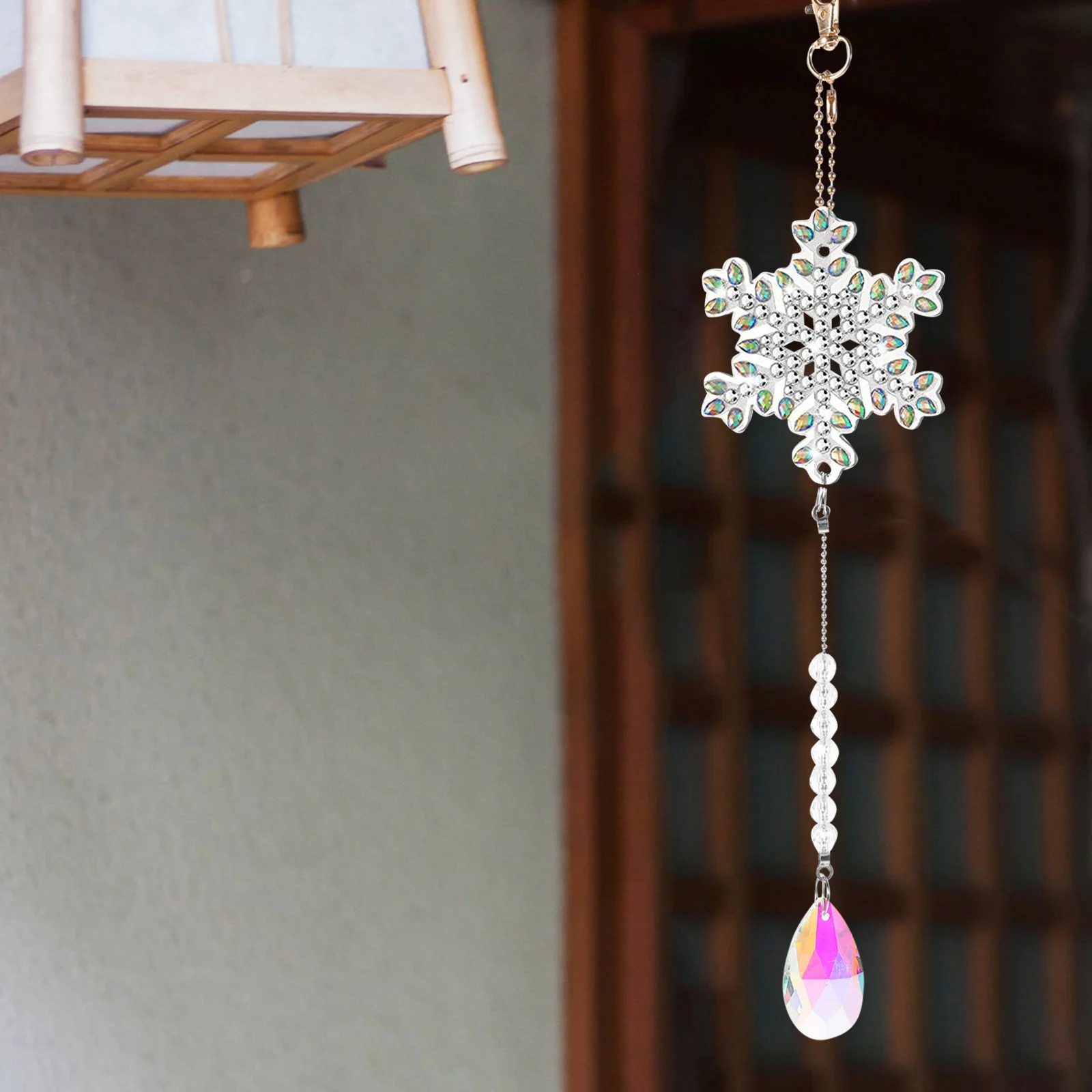 

3pcs Diamond Art Wind Chimes Hanging Decor Diy Kit For Home Window Garden Wall Christmas Tree Unique Wind Bell Ornament