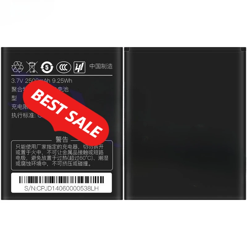 0 Cycle CPLD-124 Battery for CoolPad 7275 Mobile Phone High Quality Replacement Battery Grade A Lithium Ion Bateria with Tools