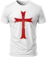 Dion Wear Men's Short Sleeve Crusader Knights Templar Shirt