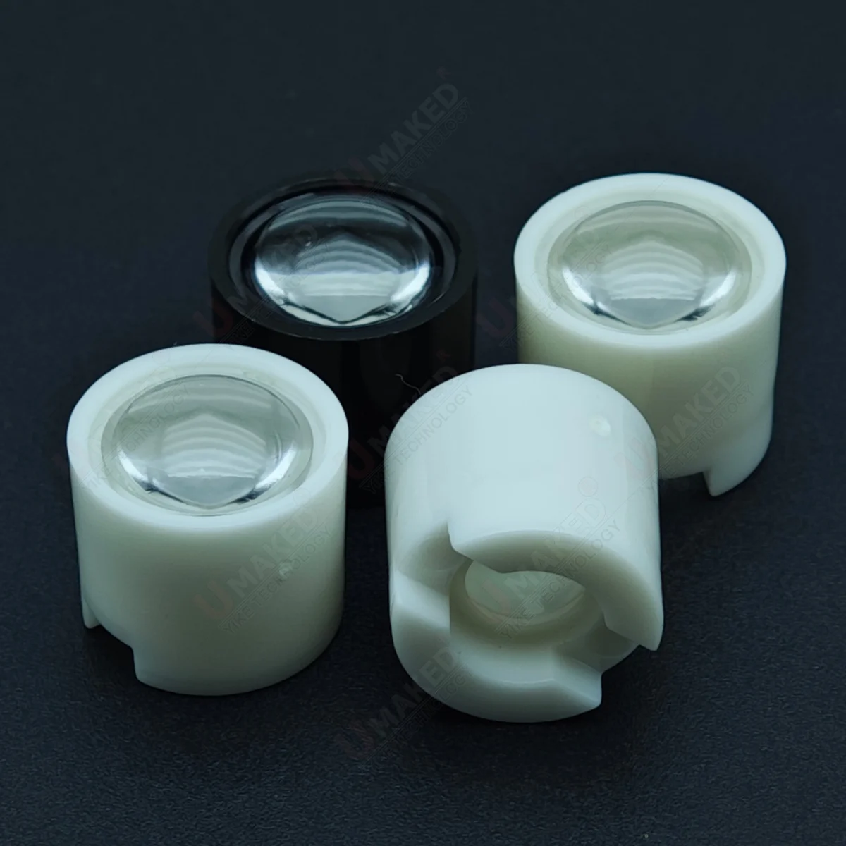 

10/50 шт. 14,5 мм светодиодные линзы 15 45 градусов оптические полукруглые светодиодные линзы с держателем кронштейна для ювелирных изделий счетчик лампы прожекторы лампы