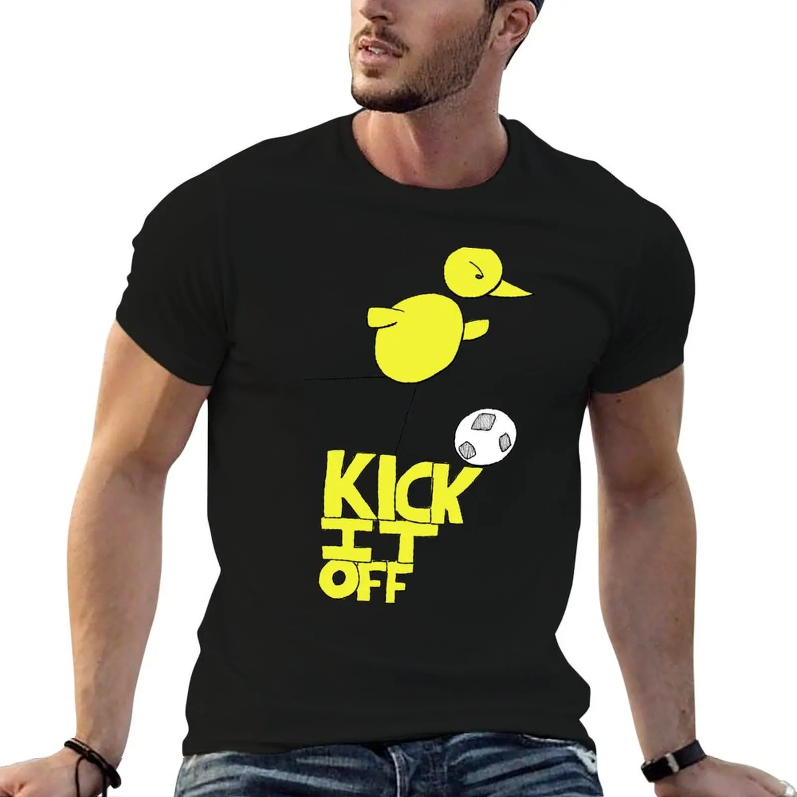 

Kick It Off - Cute NCFC Canary T-Shirt man t shirts graphic man t shirt summer T-Shirt