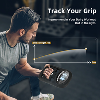 AT14 Grip Strength Tester 265Lbs/120Kg Digital Hand Dynamometer Grip Strength Meter USB LCD Screen