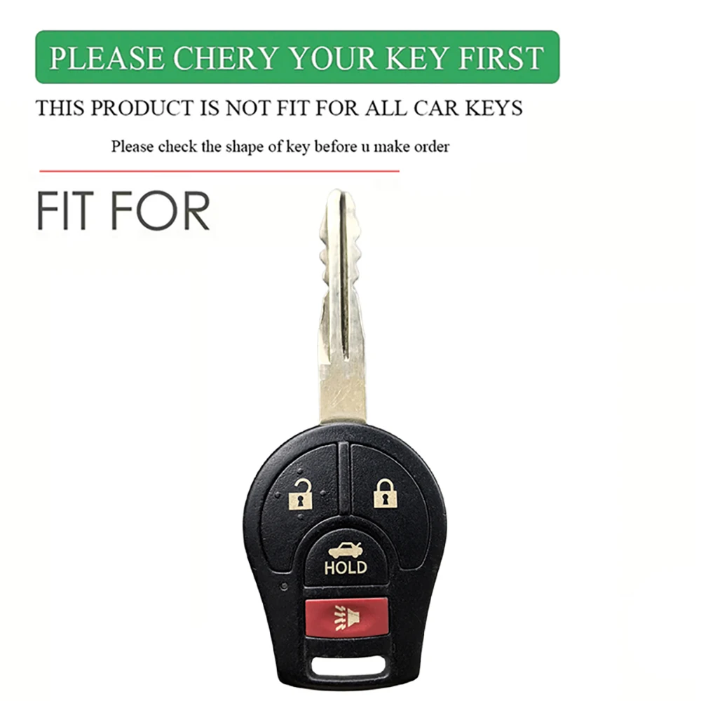 Silicone Car Key Case Cover For Nissan Tiida Terrano Cube Pathfinder Rogue 2012 Maxima Altima Sentra Juke Micra Qashqai March