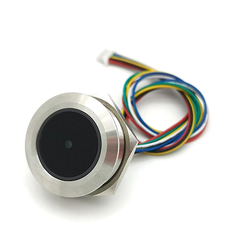 AT41 2X GM861 Metal LED Control Ring Indicator Light UART Interface 1D/2D Bar Code QR Code Barcode Reader Module