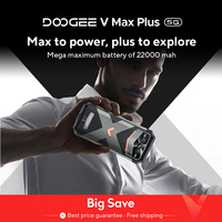 World Premiere DOOGEE V Max Plus Rugged Phone 22000mAh 36GB(16+20) 512GB 200MP Camera Phone 6.58\