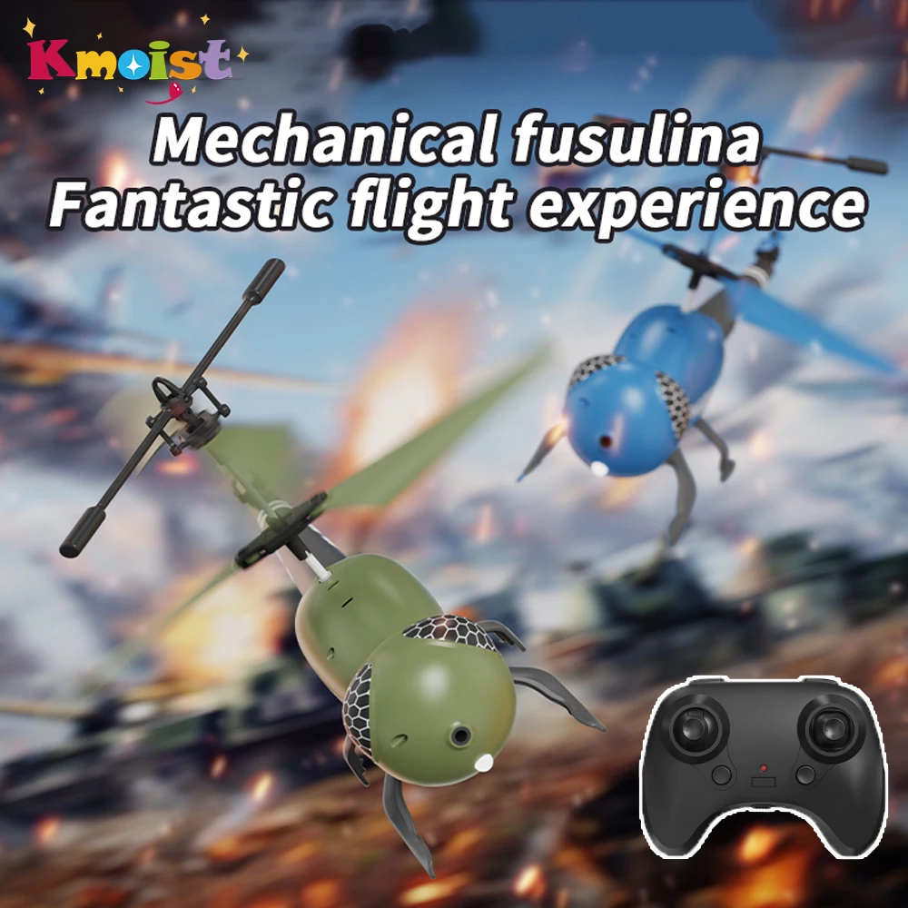 3.5CH 2.5CH RC Helicopter with Altitude Hold Obstacle avoidance Remote Controlled simulation Ants Toys for Boy Kid New Year Gift