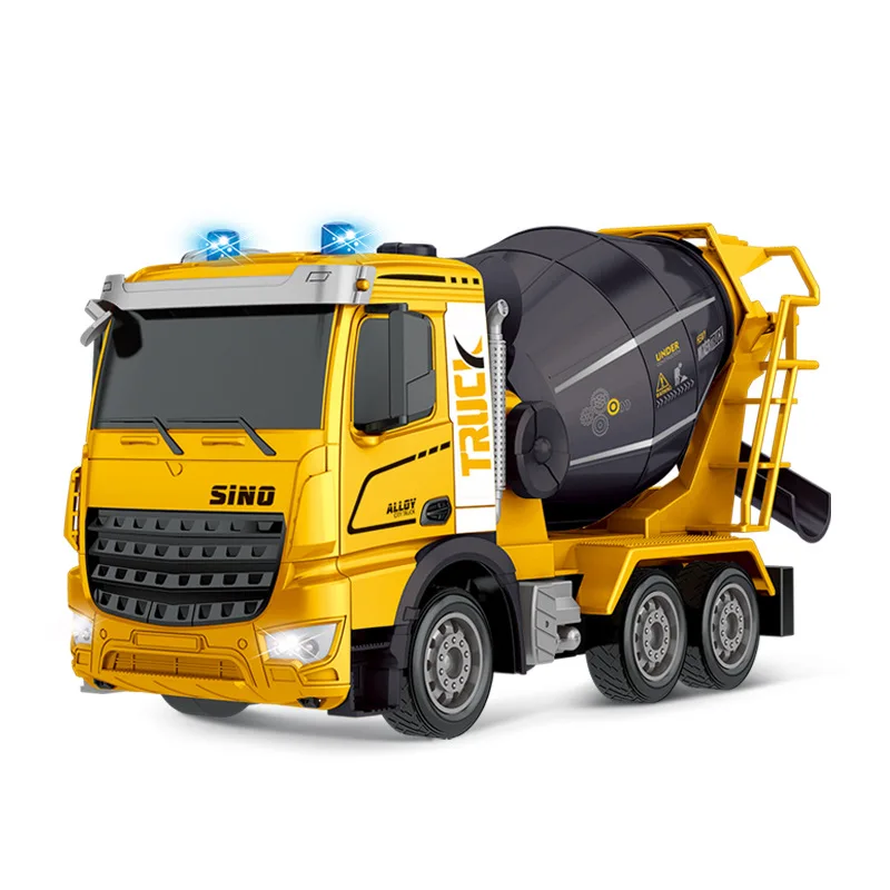 2,4 g legering afstandsbediening techniek cement vrachtwagen graafmachine dumper rc model auto speelgoed simulatie automodel 11-kanaals speelgoed