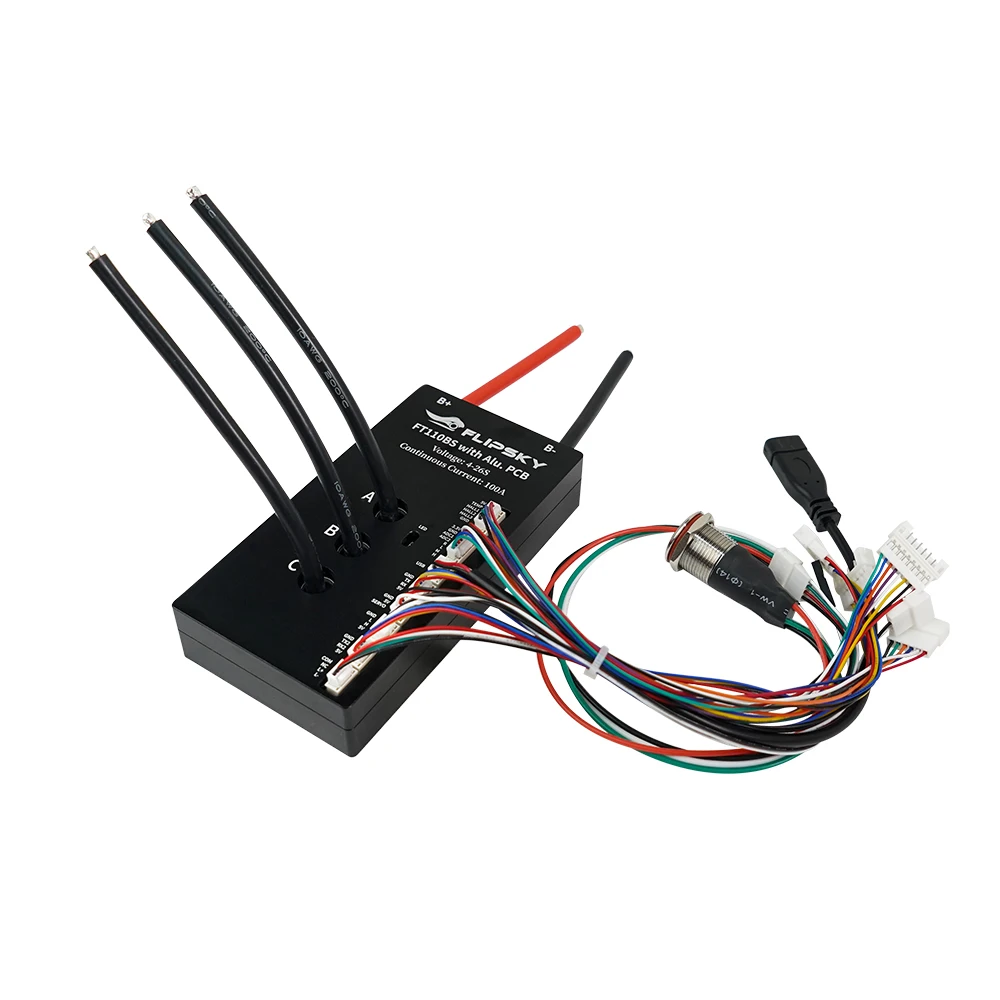 

Flipsky Ft110bs Высокое напряжение 110 В 100 А с алюминиевой печатной платой для электрического скейтборда Ebike Контроллер скорости Электрический скутер