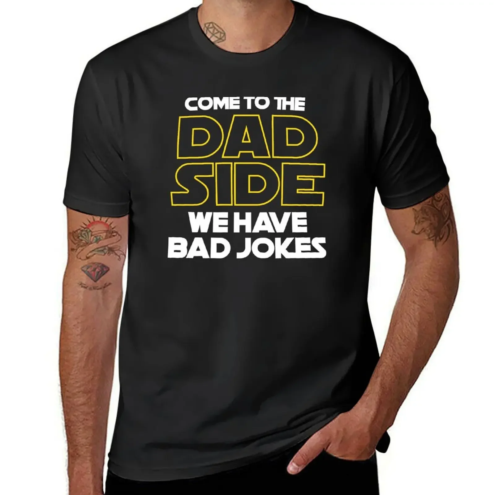 Dad Side T-Shirt customizeds blue archive Blouse funny t shirts for men