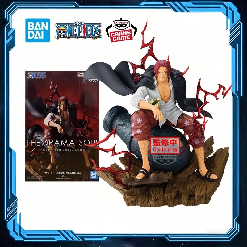 

Коллекционная фигурка Bandai Banpresto One Piece The Oroama Soul Shanks: Аниме-модель, игрушка, подарок, украшение для рабочего стола