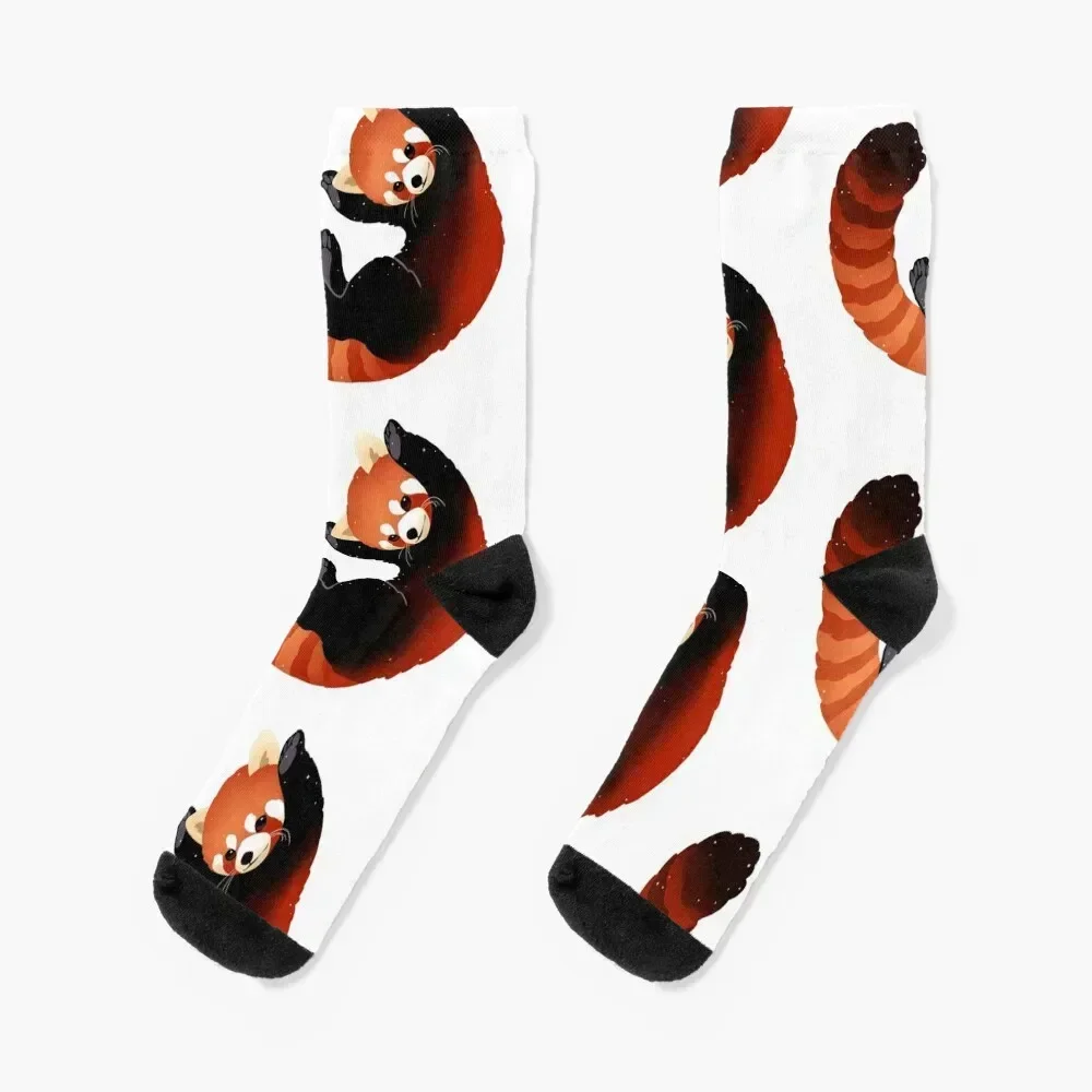 

Red Panda Socks christmas gift fashionable custom sports winter gifts Socks For Girls Men's