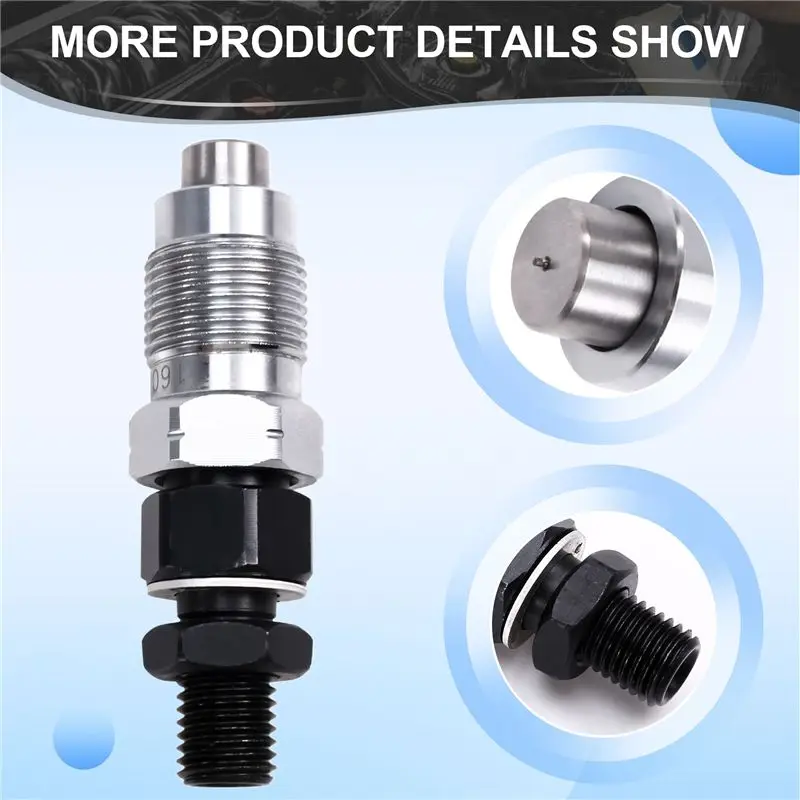 3PCS Fuel Injectors 16082-53001 16082-53900 16082-53903 For Kubota D1403 D1503 D1703 V1803 V2203 16082-53000 19077-53000-A67F