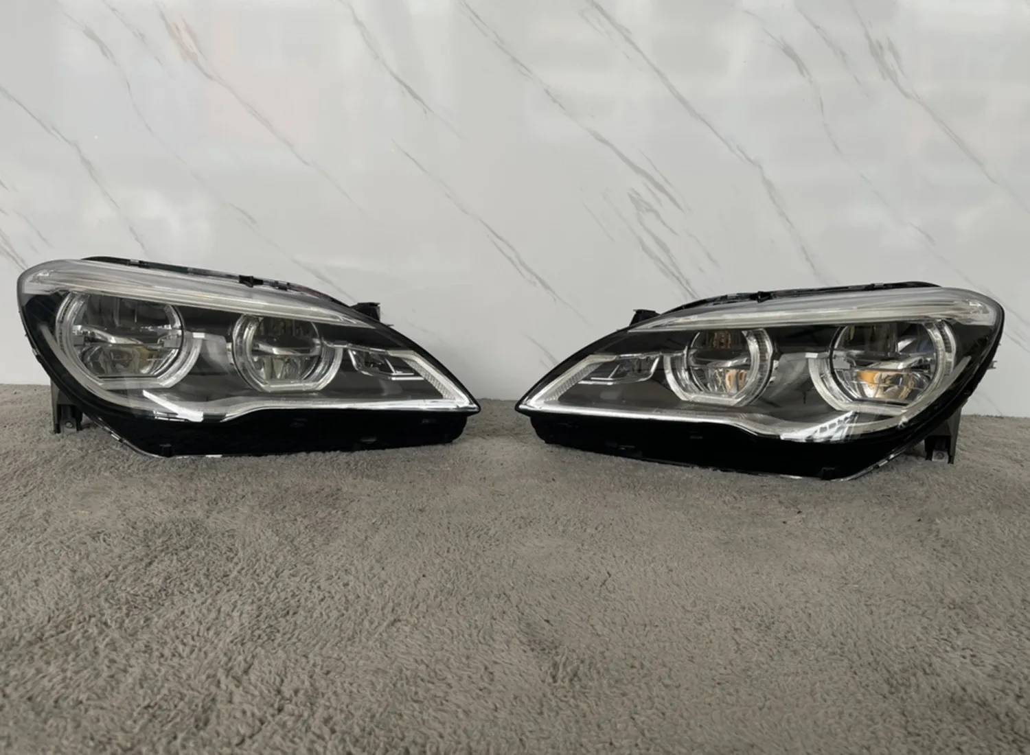 2PCS Front Headlamp Headlight Daytime Running DRL Driving Light for BMW 6 series F12 F13 Upgrade M6