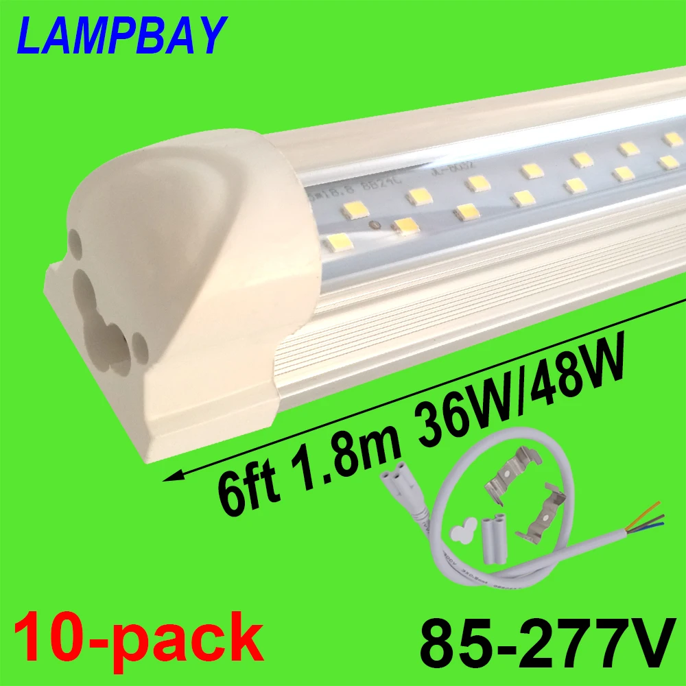 T8 Integrated LED Tube 6ft 178cm 36W 4400LM 48W 5800LM 70