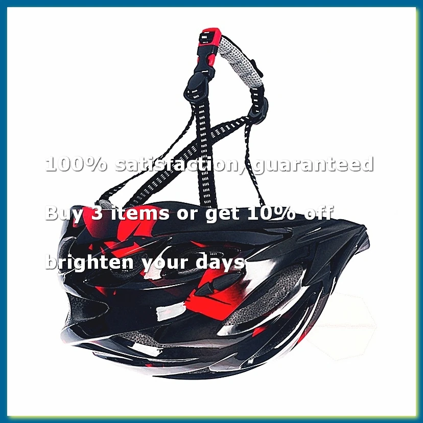 ●Adult Bike Helmet, Light Microshell, Men and Women, Fit Adjustment Suggested Fit 57-63cm for Cycling Biking Red-A57M