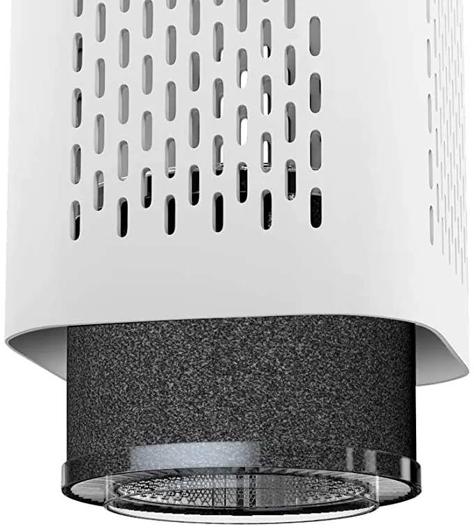 Di Động Máy Lọc Không Khí Với Bộ Lọc HEPA Ion Âm Làm Sạch Không Khí Bụi Khói Khử Mùi Hôi Sạc USB Với Đèn Ban Đêm Cho xe Ô Tô