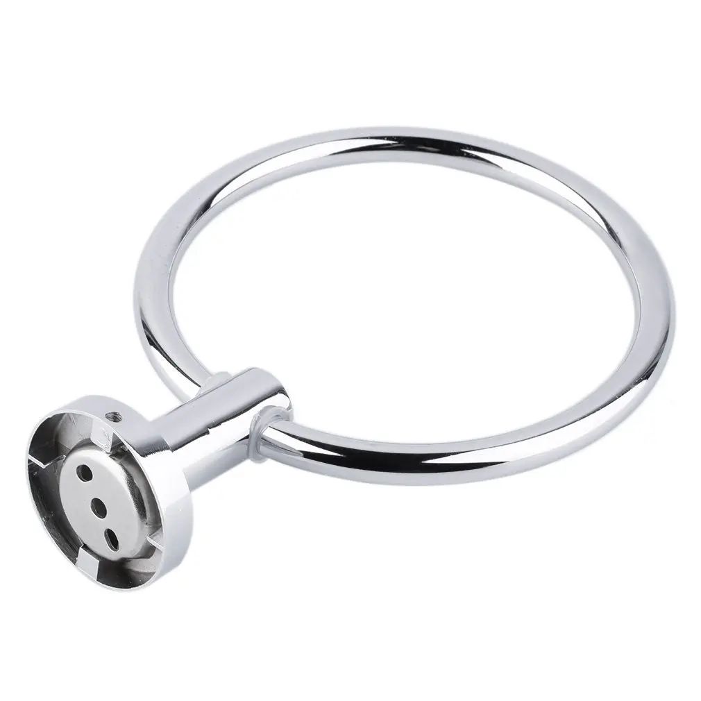 Toallero de acero inoxidable montado en la pared para baño, estante de almacenamiento de toallas, juego de accesorios de baño con tornillos