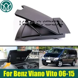 Car Front Dashboard Center Console Glove Box For Mercedes-Benz Viano Vito 2006-2015 W639 W636 Top Storage Sundries Box