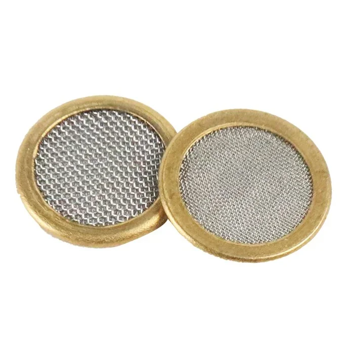 Mesh Round Brass Micro Filter Screen for Ho/mag Weeke CNC Console Table Woodworking Machinery Part